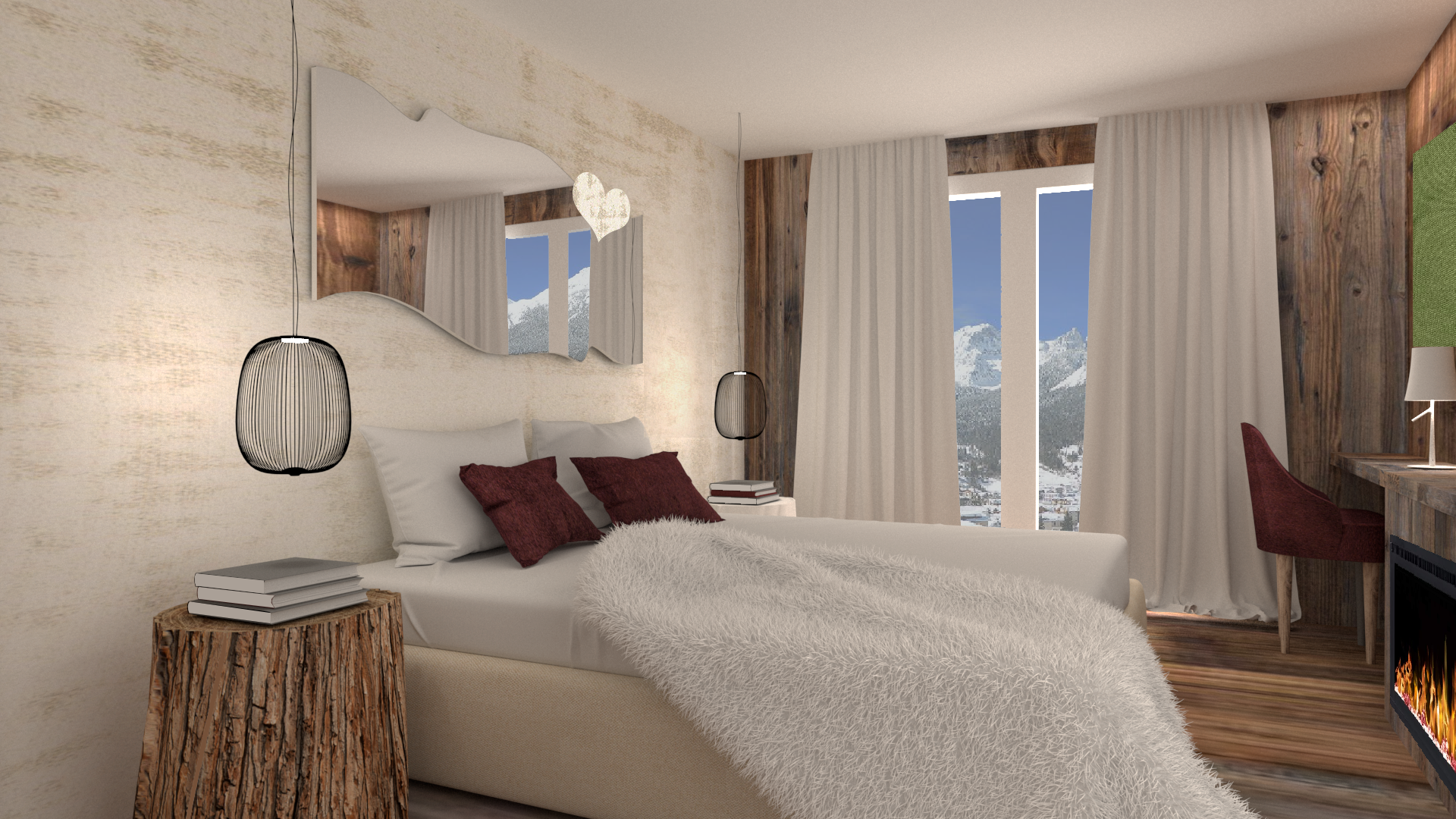 Junior suite bosco sulle Dolomiti